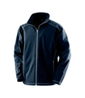Result Work-Guard Treble Stitch Soft Shell Jacket | Navy