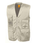Result Work-Guard Safari Waistcoat | Camel