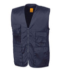 Result Work-Guard Safari Waistcoat | Midnight Navy
