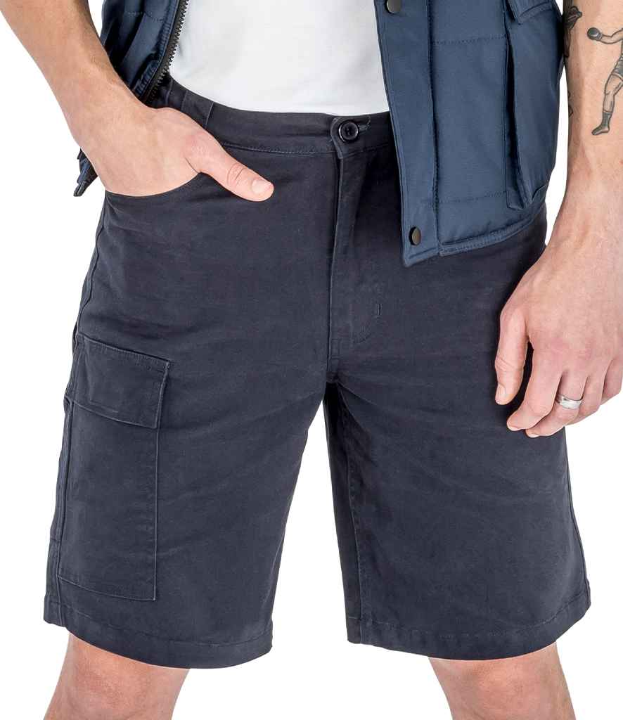 Result Work-Guard Stretch Slim Chino Shorts | Navy