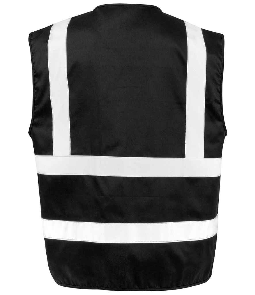 Result Safe-Guard Heavy Duty Poly/Cotton Security Vest | Black