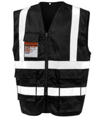 Result Safe-Guard Heavy Duty Poly/Cotton Security Vest | Black