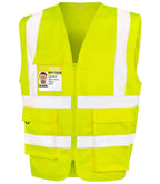 Result Safe-Guard Heavy Duty Poly/Cotton Security Vest | Yellow