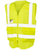 Result Safe-Guard Executive Cool Mesh Safety Vest | Fluorescent Yellow