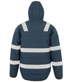 Result Genuine Recycled Ripstop Padded Safety Jacket | Navy