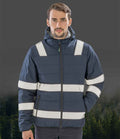 Result Genuine Recycled Ripstop Padded Safety Jacket | Navy