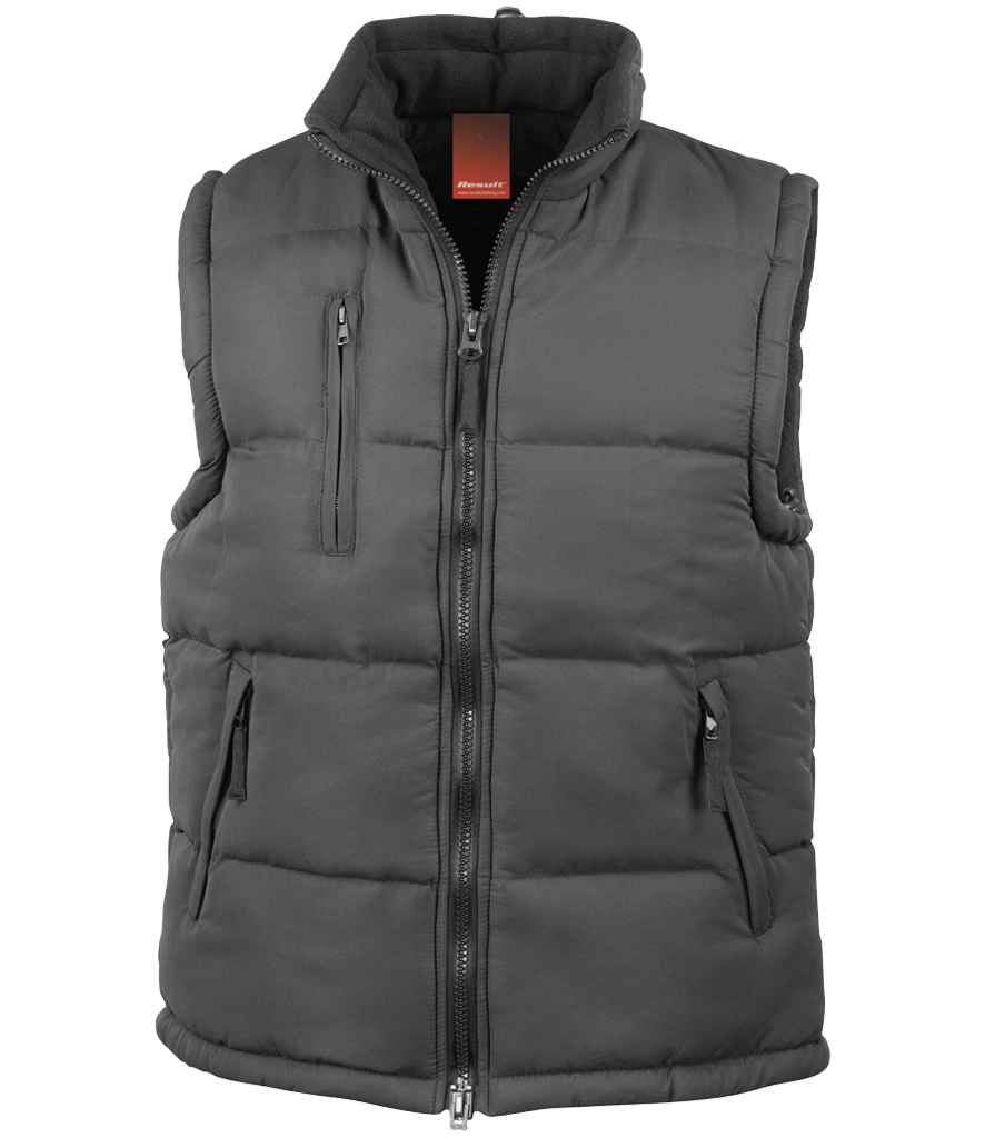 Result Ultra Padded Bodywarmer | Black