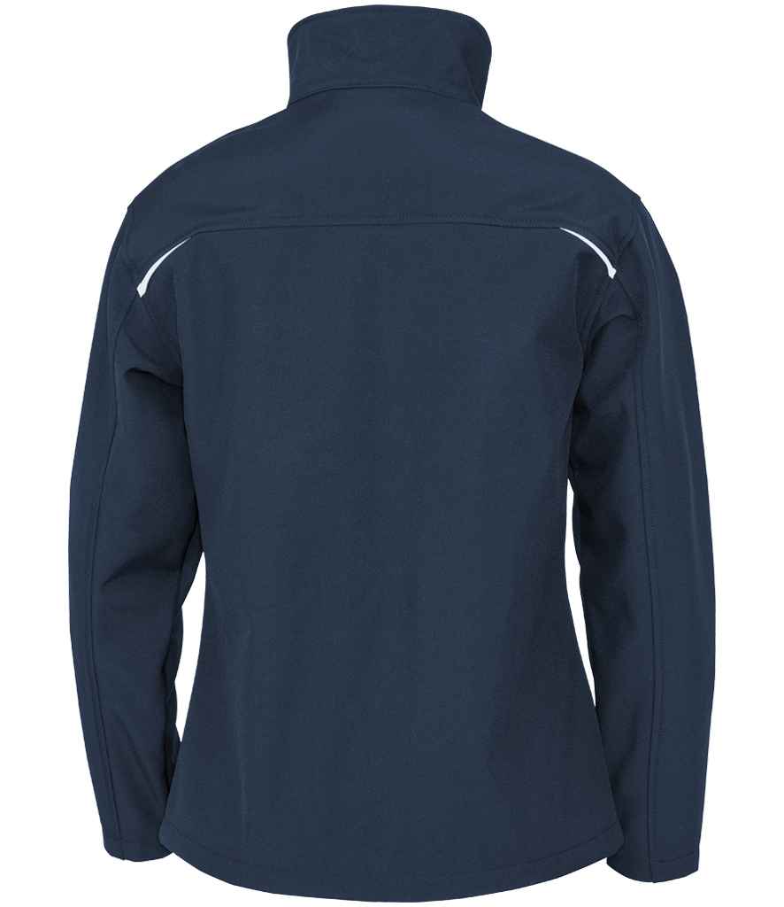 Result Genuine Recycled Ladies Three Layer Printable Soft Shell Jacket | Navy