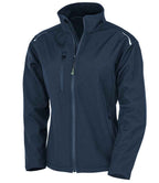 Result Genuine Recycled Ladies Three Layer Printable Soft Shell Jacket | Navy