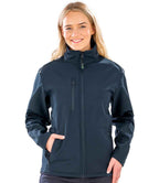 Result Genuine Recycled Ladies Three Layer Printable Soft Shell Jacket | Navy