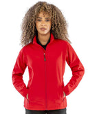Result Genuine Recycled Ladies Printable Soft Shell Jacket | Red