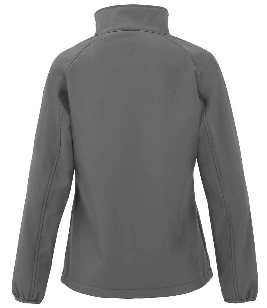 Result Genuine Recycled Ladies Printable Soft Shell Jacket | Workguard Grey