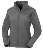 Result Genuine Recycled Ladies Printable Soft Shell Jacket | Workguard Grey