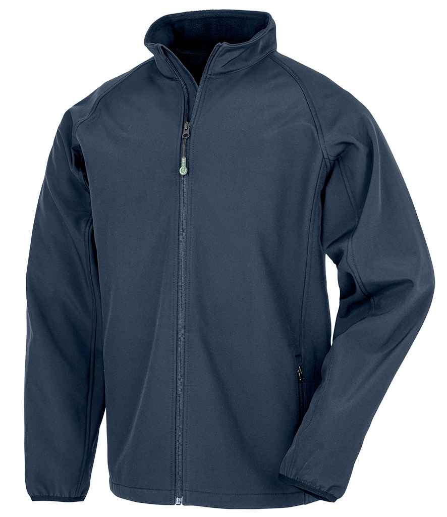 Result Genuine Recycled Printable Soft Shell Jacket | Navy