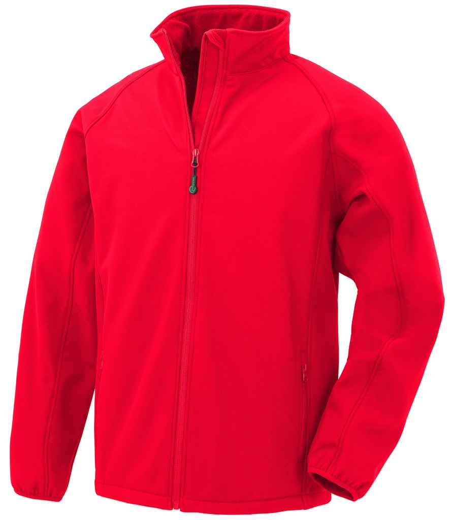 Result Genuine Recycled Printable Soft Shell Jacket | Red