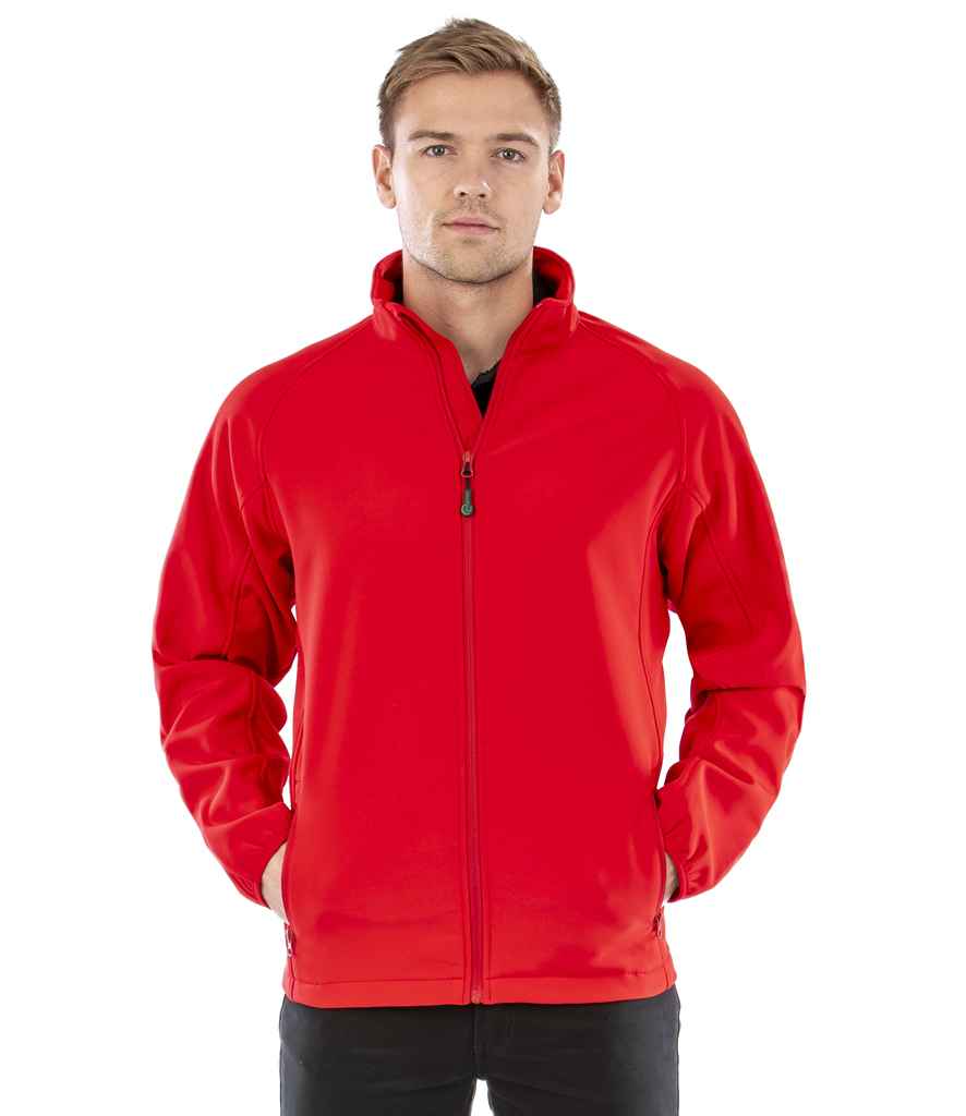 Result Genuine Recycled Printable Soft Shell Jacket | Red