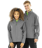 Result Genuine Recycled Printable Soft Shell Jacket | Workguard Grey