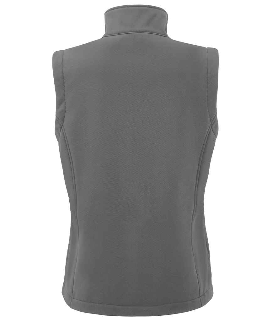 Result Genuine Recycled Ladies Printable Soft Shell Bodywarmer | Workguard Grey