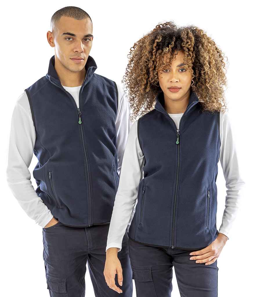 Result Genuine Recycled Polarthermic Fleece Bodywarmer | Navy