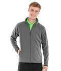 Result Genuine Recycled Micro Fleece Jacket | Grey