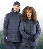 Result Genuine Recycled Hooded Padded Parka Jacket | Navy