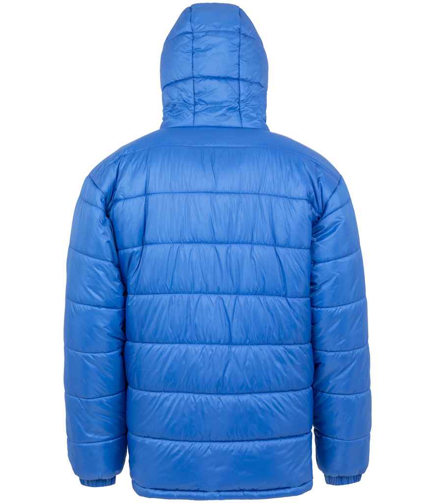 Result Genuine Recycled Hooded Padded Parka Jacket | Royal Blue