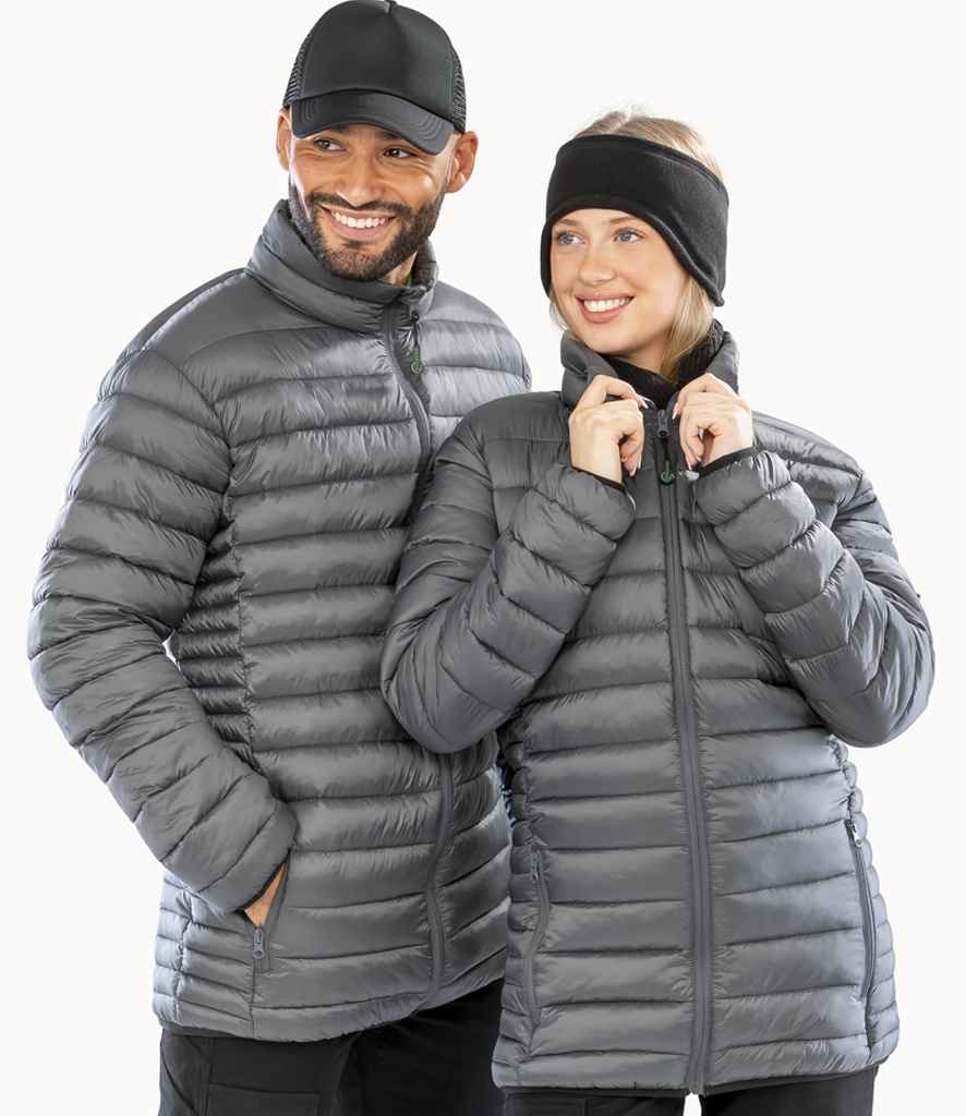 Result Genuine Recycled Padded Jacket | Frost Grey