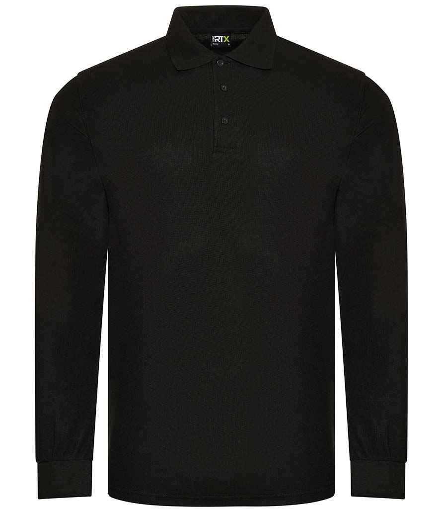 Pro RTX Pro Premium Long Sleeve Piqué Polo Shirt