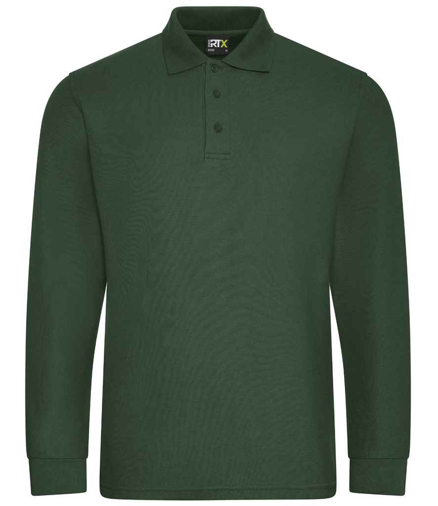 Pro RTX Pro Premium Long Sleeve Piqué Polo Shirt