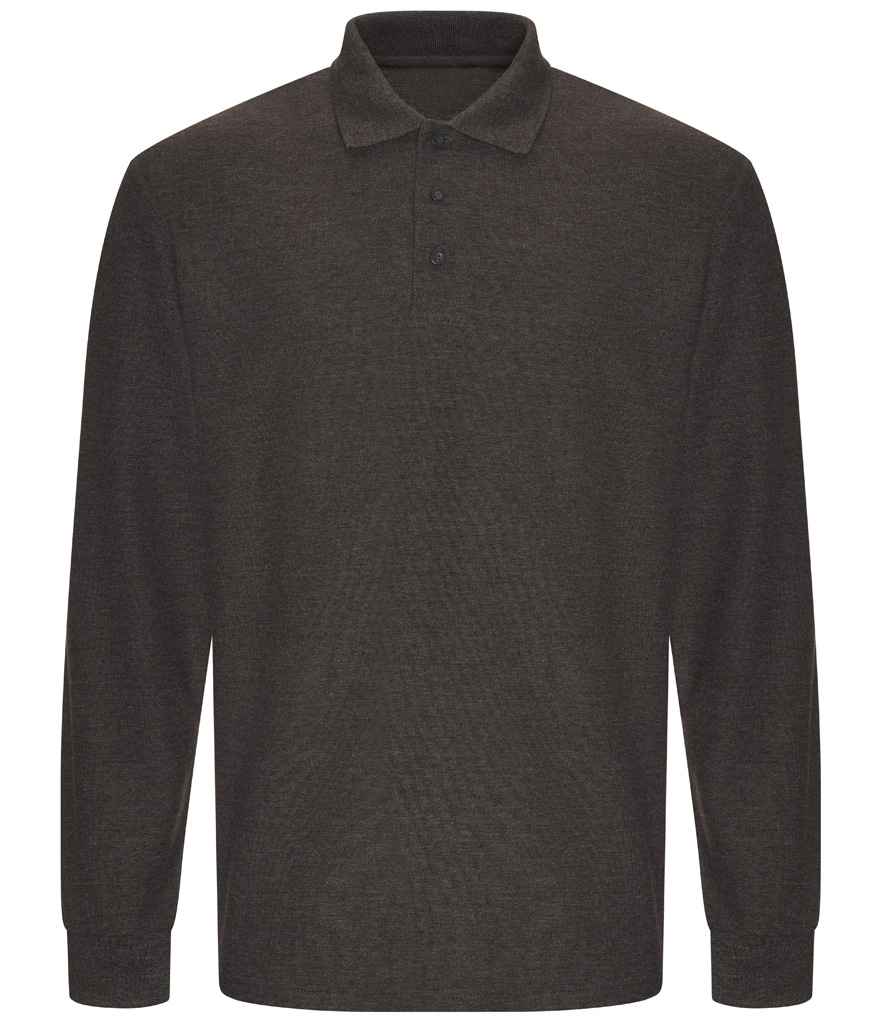 Pro RTX Pro Premium Long Sleeve Piqué Polo Shirt