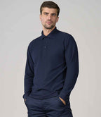 Pro RTX Pro Premium Long Sleeve Piqué Polo Shirt