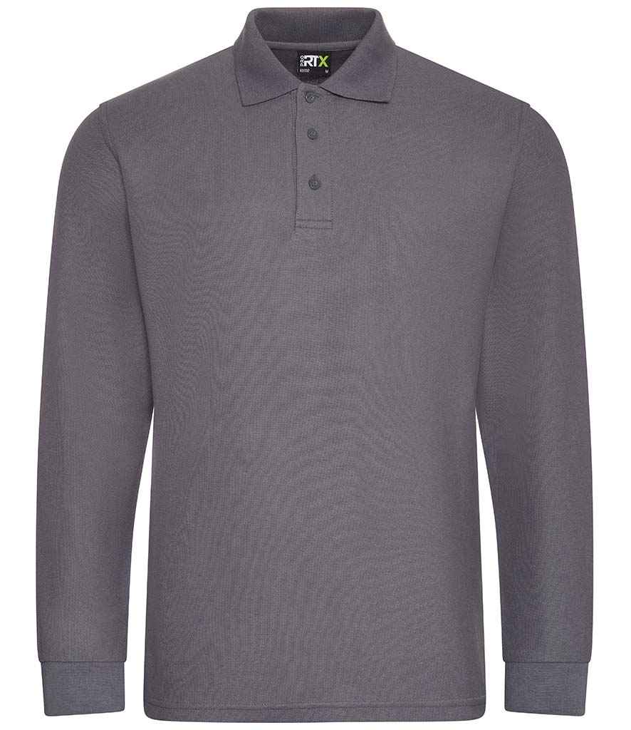 Pro RTX Pro Premium Long Sleeve Piqué Polo Shirt