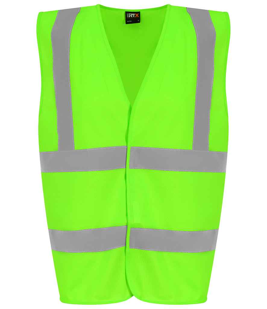 Pro RTX High Visibility Waistcoat | Lime Green