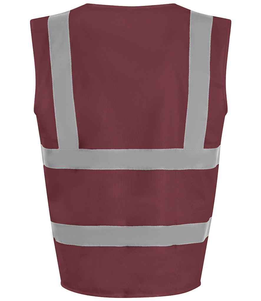 Pro RTX High Visibility Waistcoat | Maroon