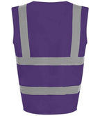 Pro RTX High Visibility Waistcoat | Purple