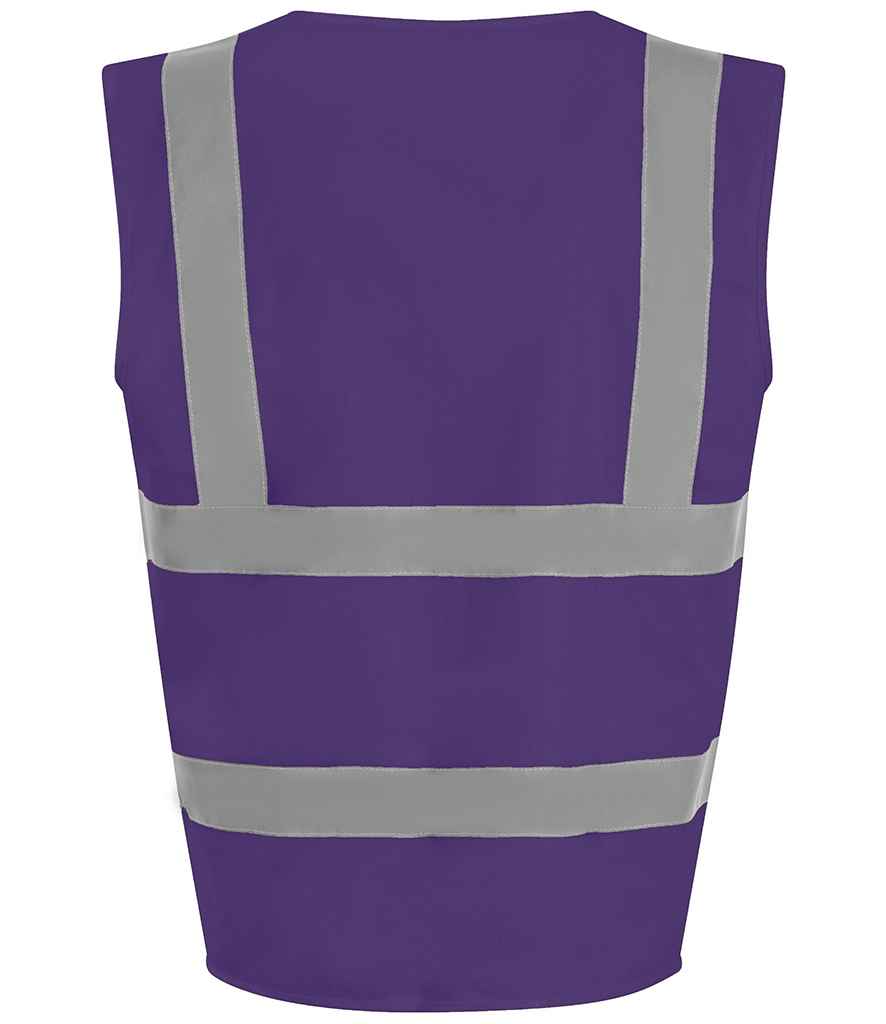 Pro RTX High Visibility Waistcoat | Purple