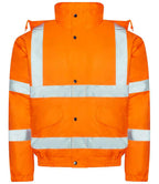 Pro RTX High Visibility Bomber Jacket with Reflective Detailing for Enhanced Safety and Style