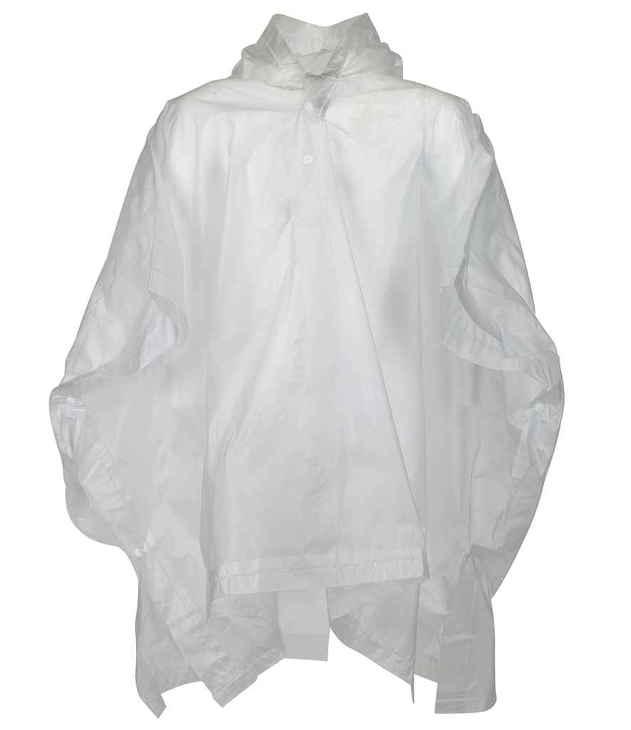 Splashmacs Rain Poncho | Clear