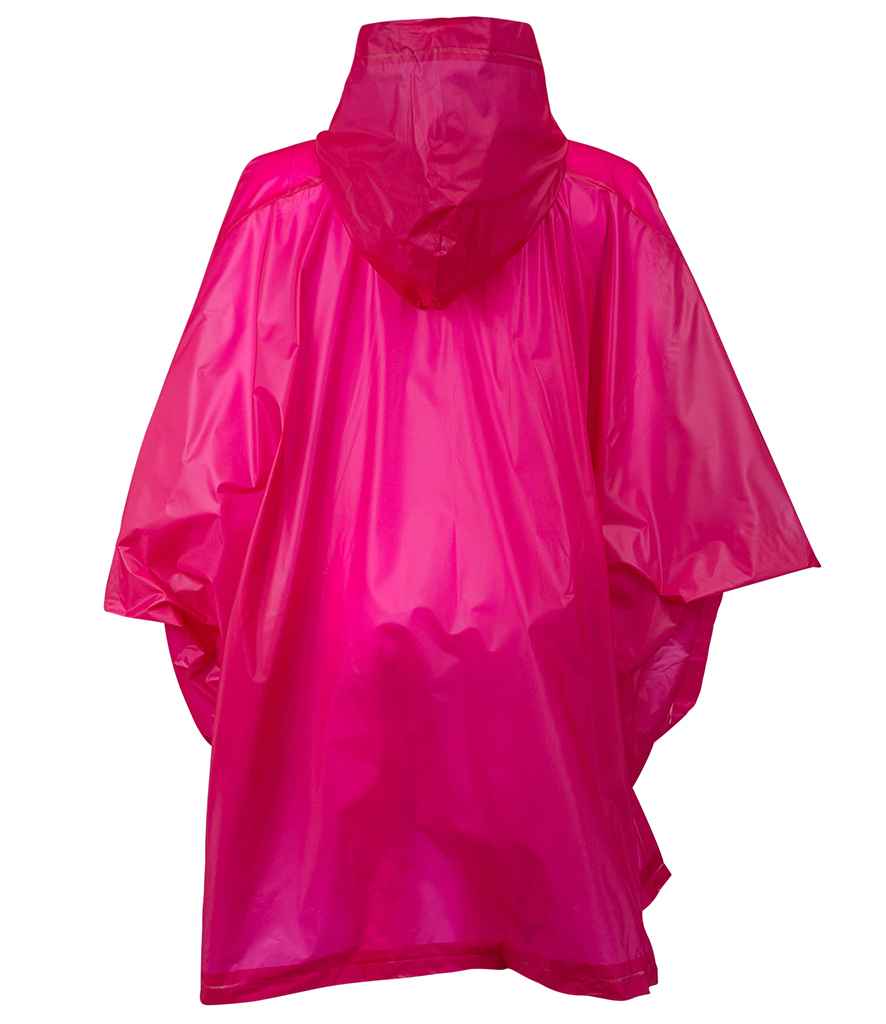 Splashmacs Rain Poncho | Fuchsia