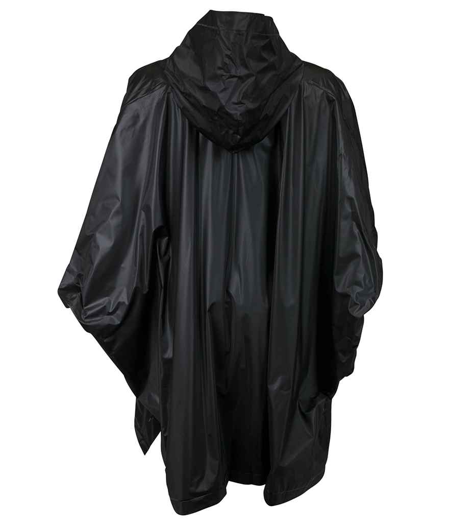Splashmacs Kids Rain Poncho | Black