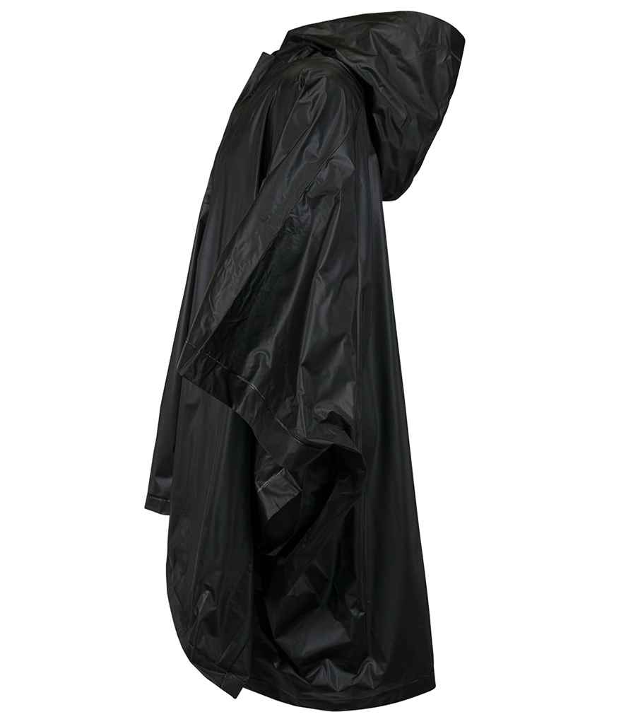 Splashmacs Kids Rain Poncho | Black