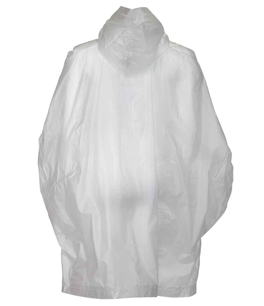 Splashmacs Kids Rain Poncho | Clear