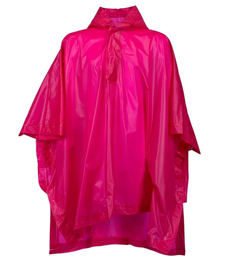 Splashmacs Kids Rain Poncho | Fuchsia
