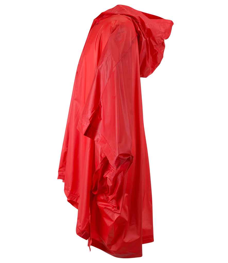 Splashmacs Kids Rain Poncho | Red