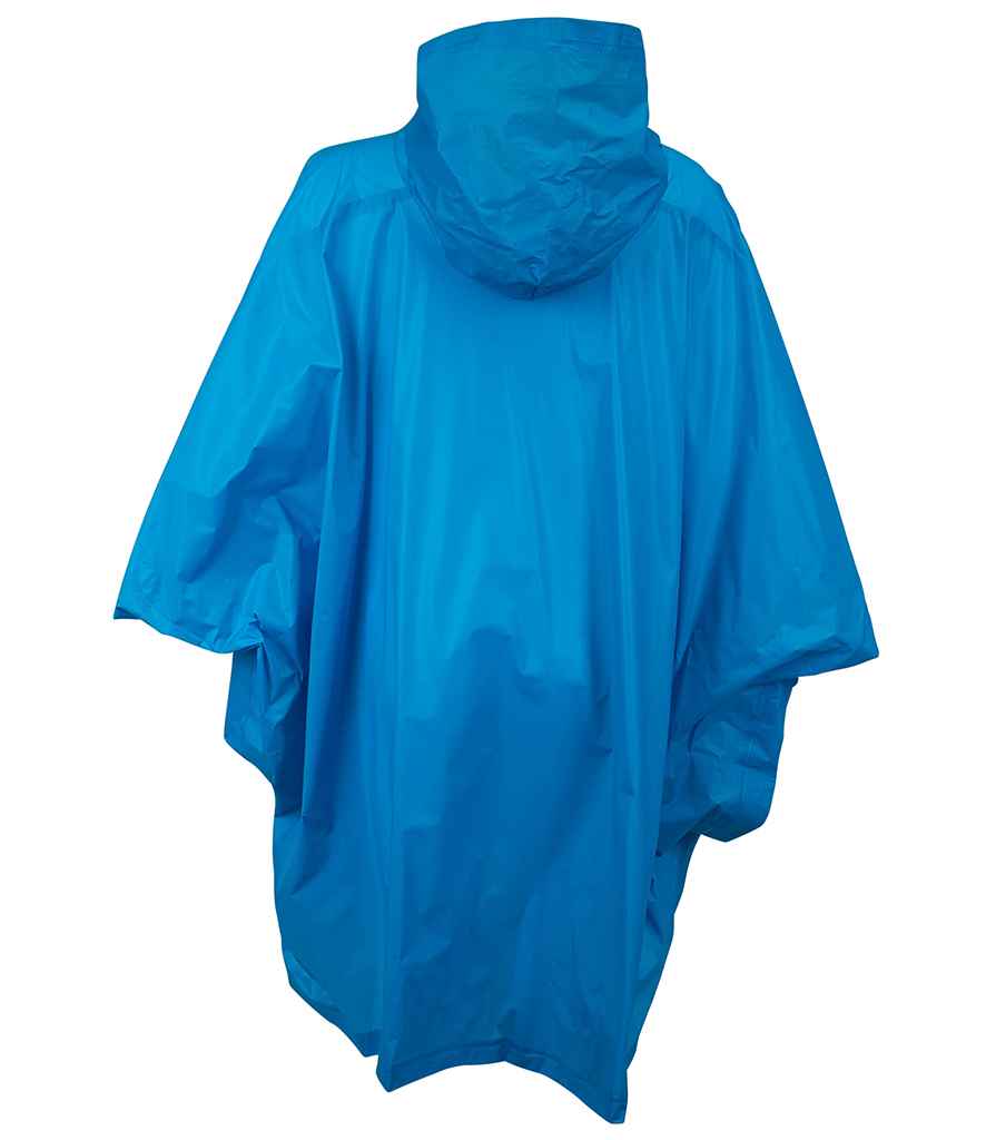 Splashmacs Kids Rain Poncho | Sapphire Blue