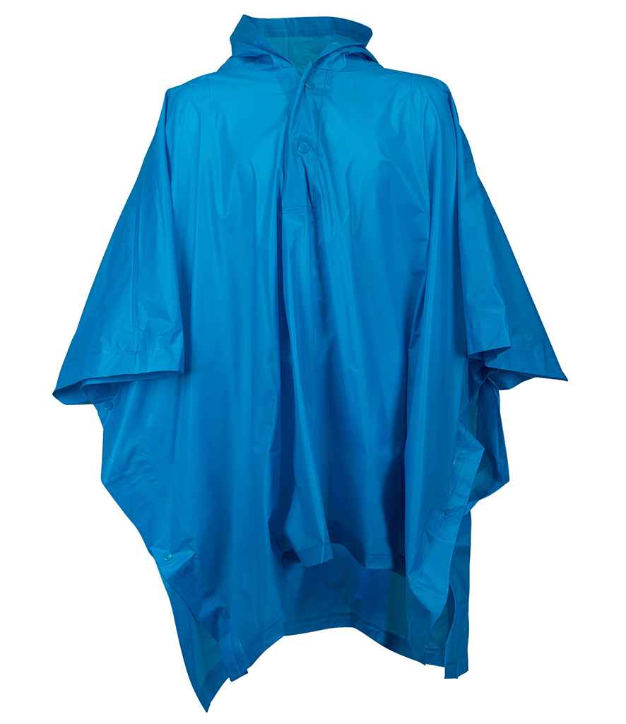 Splashmacs Kids Rain Poncho | Sapphire Blue