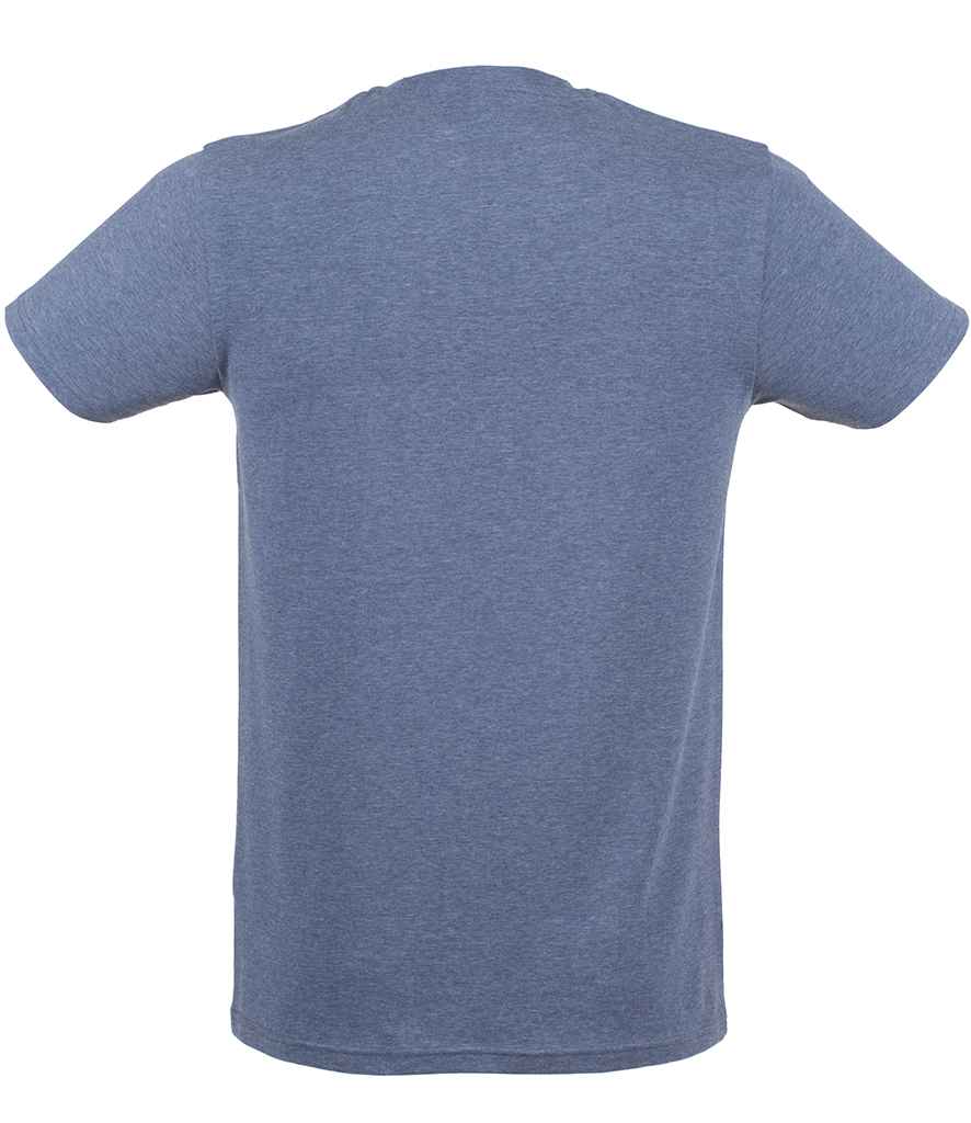 SF Clothing Feel Good Stretch T-Shirt | Heather Navy