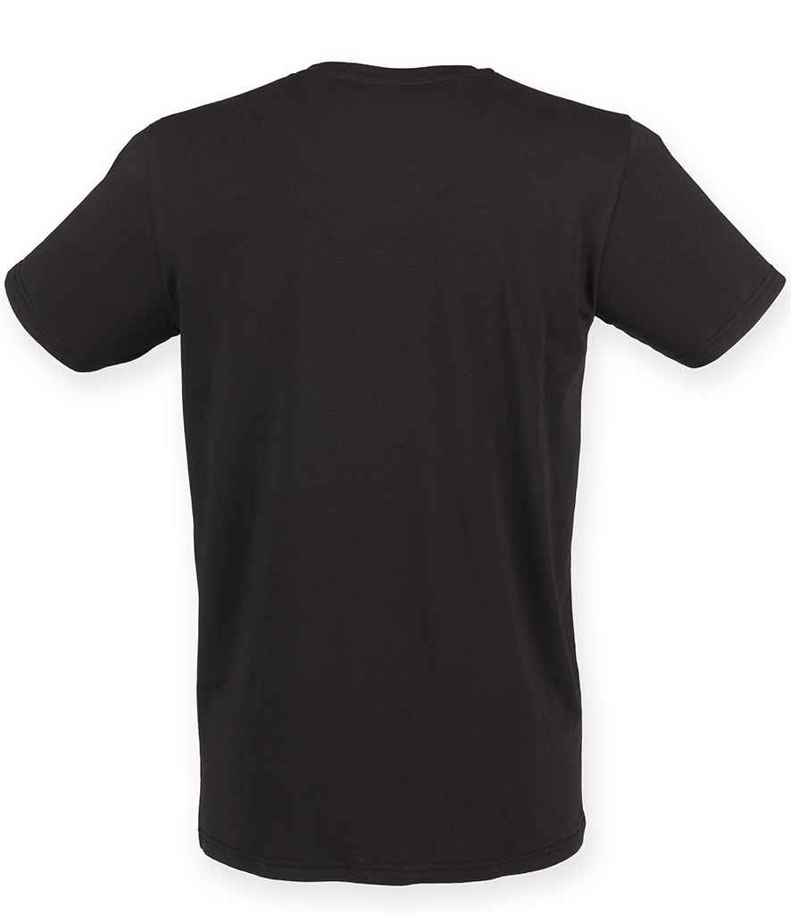 SF Clothing Feel Good Stretch V Neck T-Shirt | Black