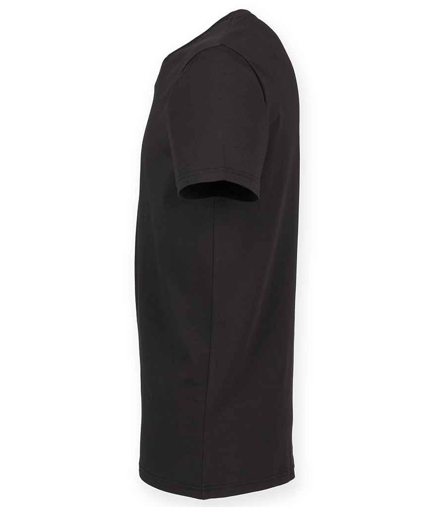SF Clothing Feel Good Stretch V Neck T-Shirt | Black