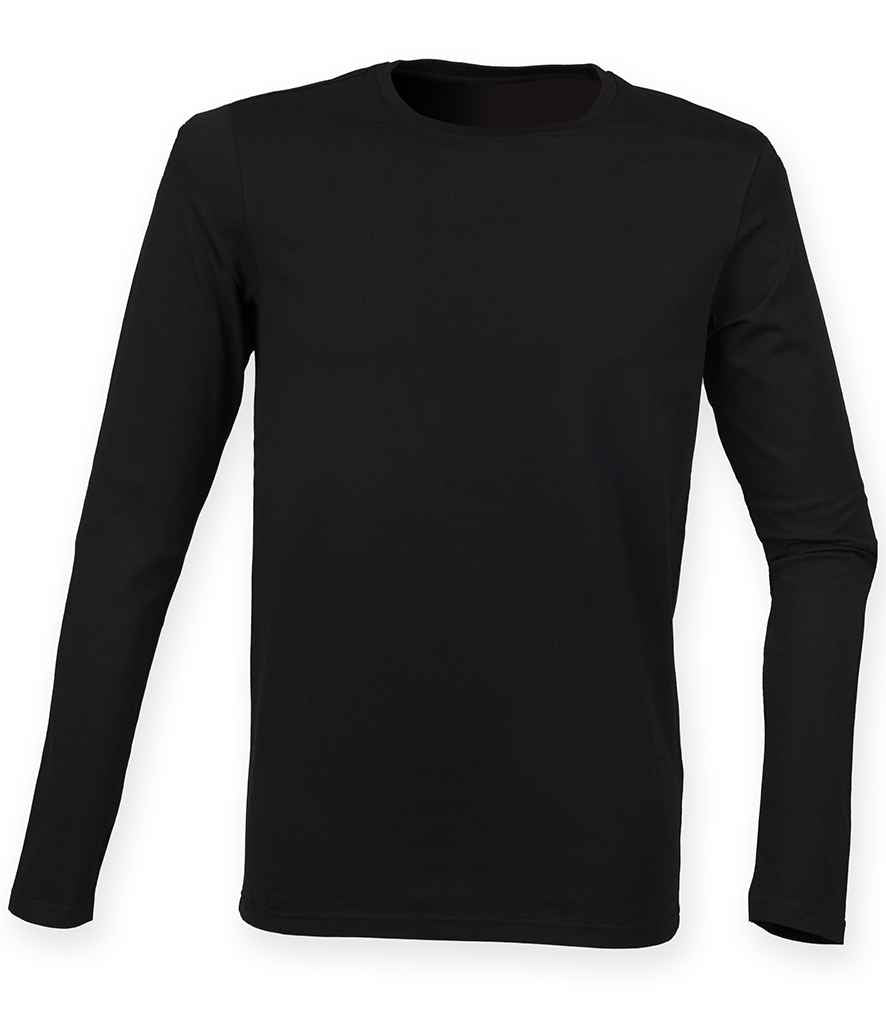 SF Clothing Feel Good Stretch Long Sleeve T-Shirt | Black